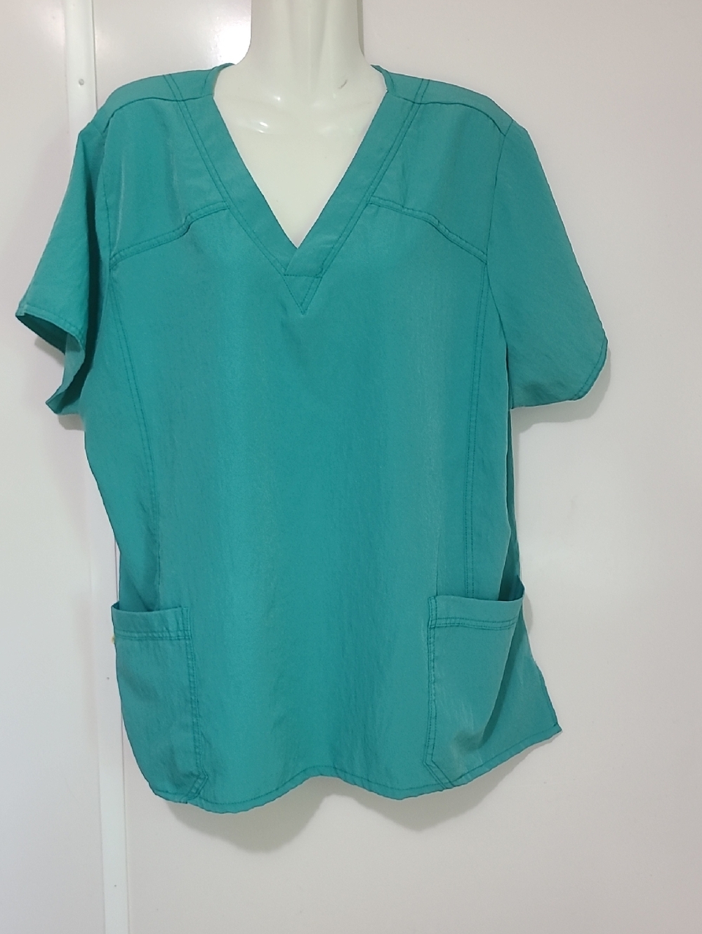 Women’s V-Neck Tunic Top in Teal